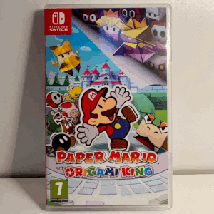 Paper Mario: The Origami King Cartridge Case