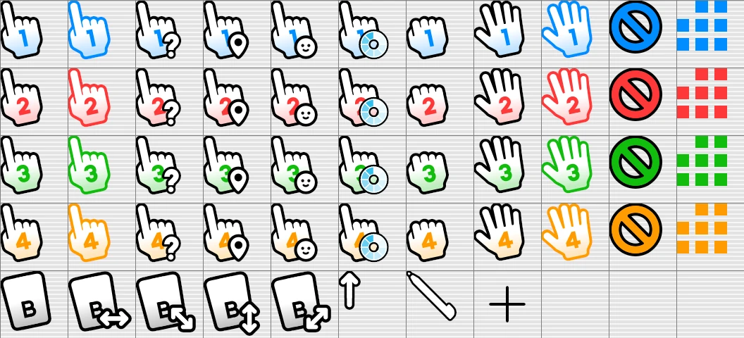 All Available Cursors